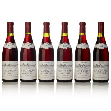 View full screen - View 1 of Lot 242. Vosne Romanée, Clos des Réas 1987 Jean Gros (12 BT).