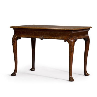 View full screen - View 1 of Lot 112. A George II walnut side table.