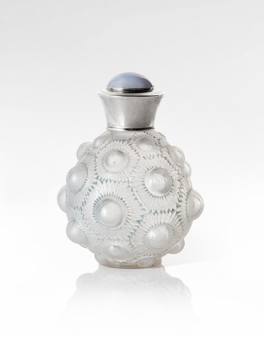 View full screen - View 1 of Lot 92. Tournesols vase, adapted as a perfume bottle.