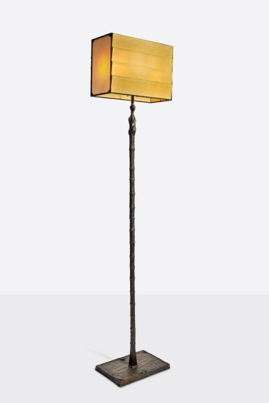 View full screen - View 1 of Lot 529. "Femme Girafe" Floor Lamp.