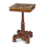 A George IV Rosewood and Specimen Marble Occasional Table, circa 1820