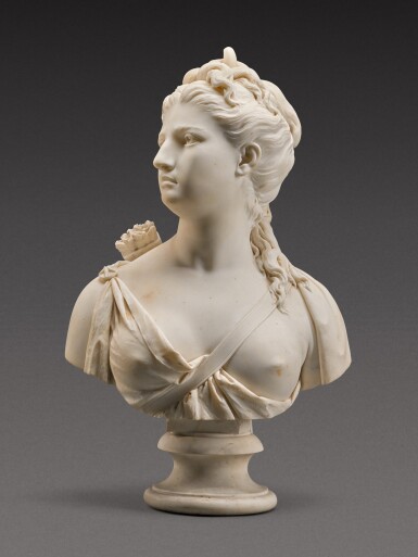 View full screen - View 1 of Lot 66. Bust of Diana.