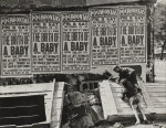 Movie advertisement on side of building, Welch, W. VA.