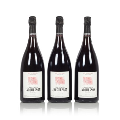 View full screen - View 1 of Lot 336. Jacquesson, Dizy Terres Rouges, Rosé, Brut 2011 (3 MAG).