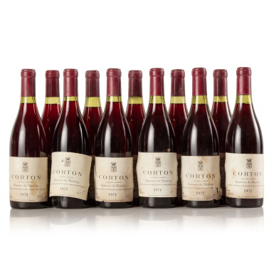 View full screen - View 1 of Lot 474. Corton 1971 Bonneau du Martray (11 BT).
