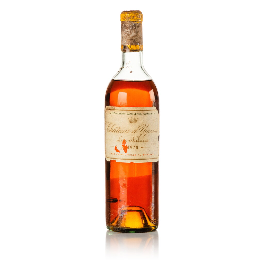 View full screen - View 1 of Lot 110. Château d'Yquem 1970 (1 BT).
