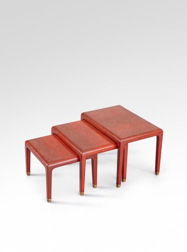 View full screen - View 1 of Lot 11. Nesting tables.