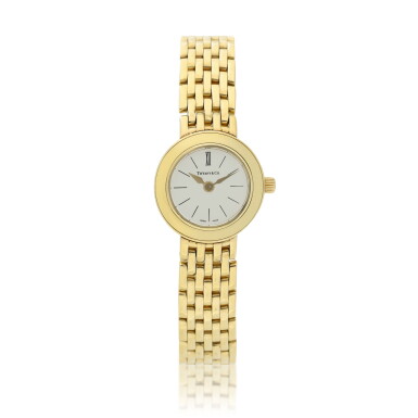 View full screen - View 1 of Lot 72. A yellow gold bracelet watch, Circa 2000.
