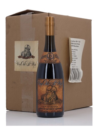 View full screen - View 1 of Lot 485. Very Olde St. Nick Ancient Estate 15 Year Old 109.3 Proof NV (6 Bottles 75cl).