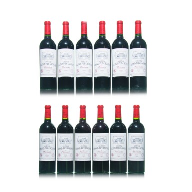 View full screen - View 1 of Lot 184. Château Grand Puy Lacoste 2005 (12 BT).