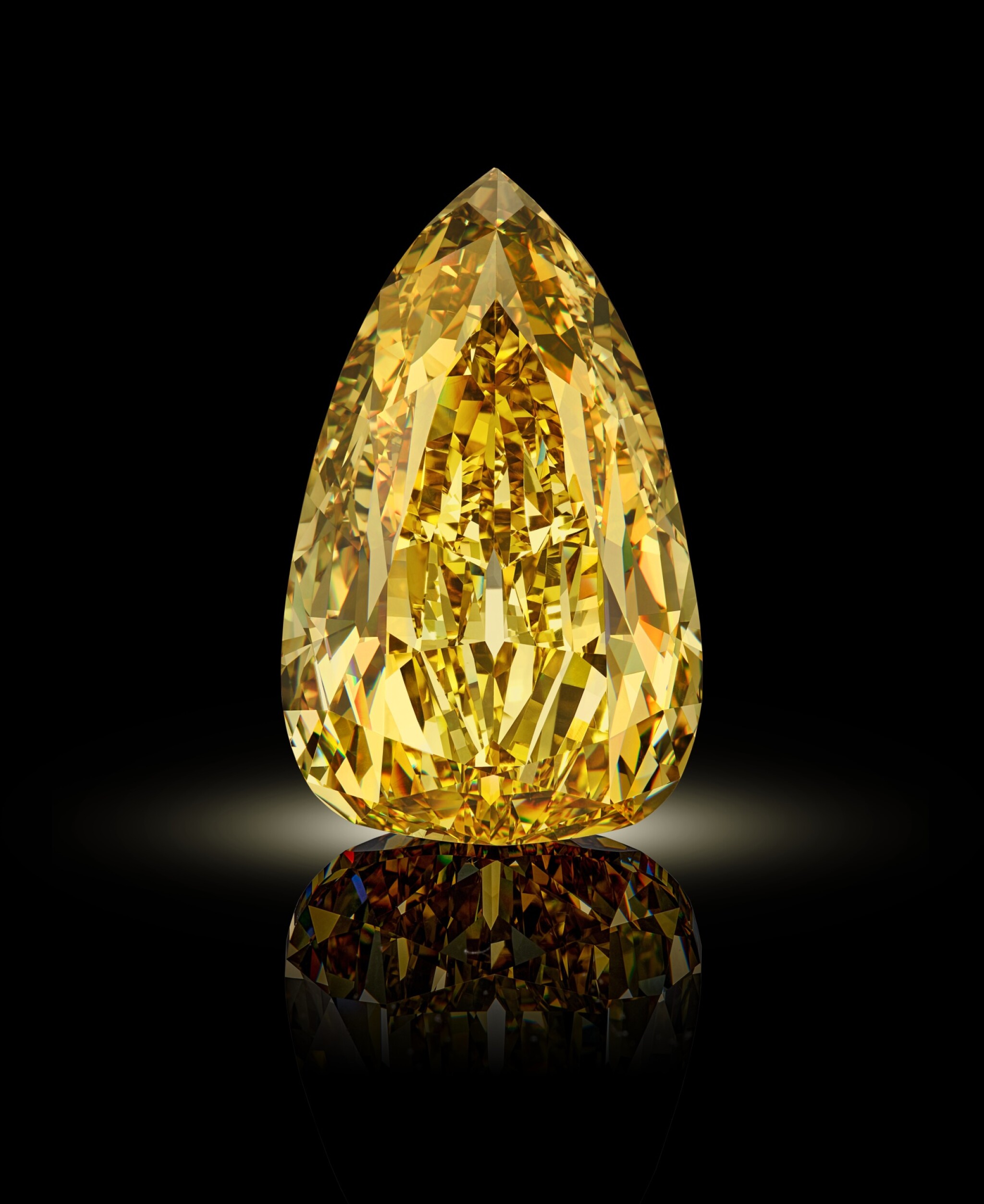 The Golden Canary Diamond 「金絲雀」鑽石 Magnificent Jewels 2022 Sotheby's