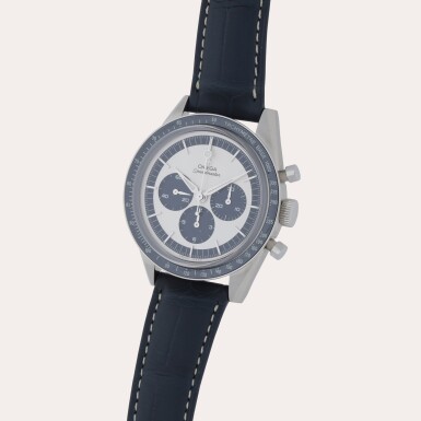 View full screen - View 1 of Lot 369. Speedmaster 'CK 2998', limited edition, Reference 31133403002001 | A stainless steel chronograph wristwatch | Circa 2016.