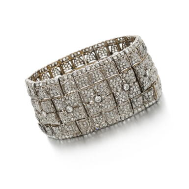View full screen - View 1 of Lot 44. Mario Buccellati, Diamond bracelet (Bracciale in diamanti, Mario Buccellati).
