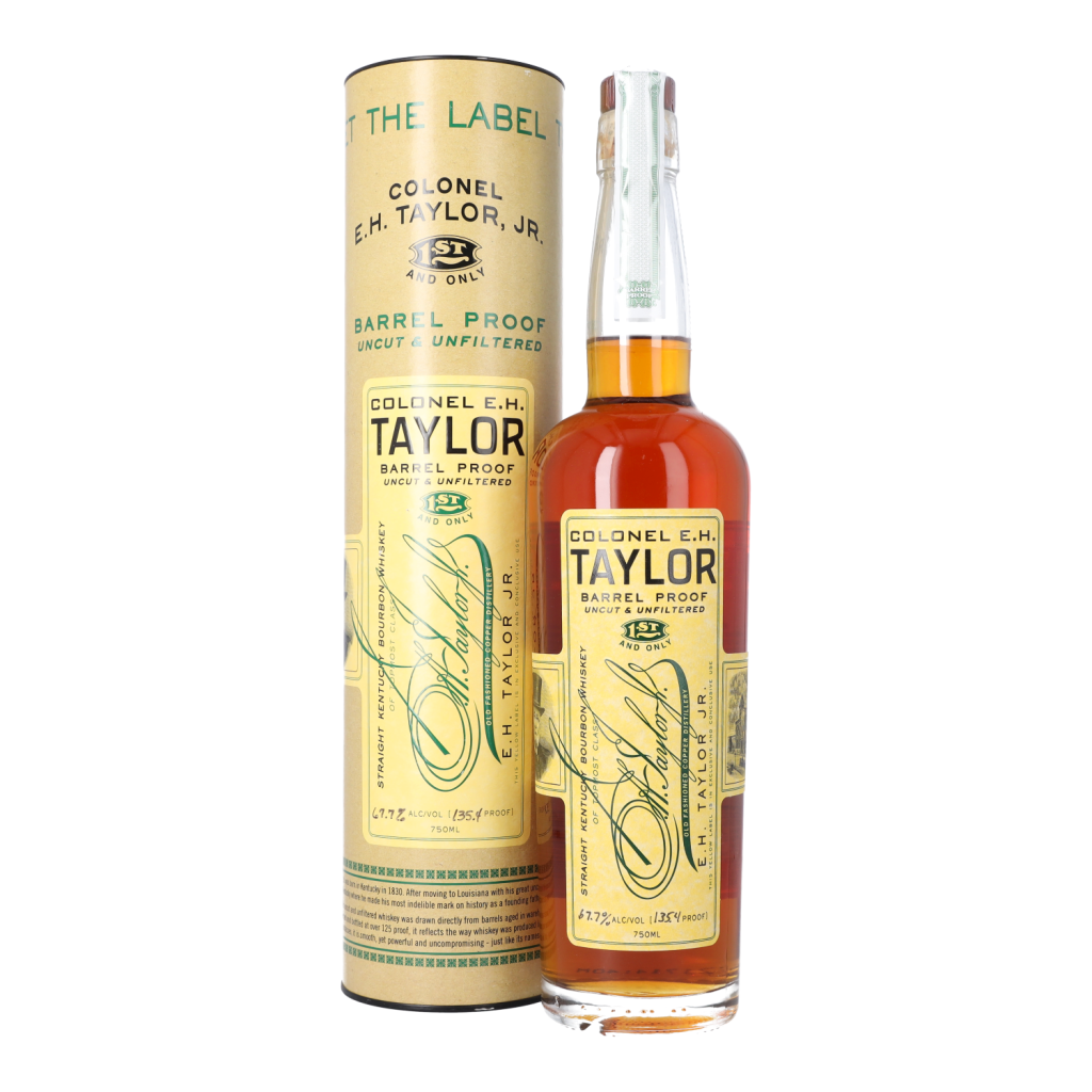 View full screen - View 1 of Lot 293. E.H. Taylor Barrel Proof 135.4 proof NV (1 BT75).