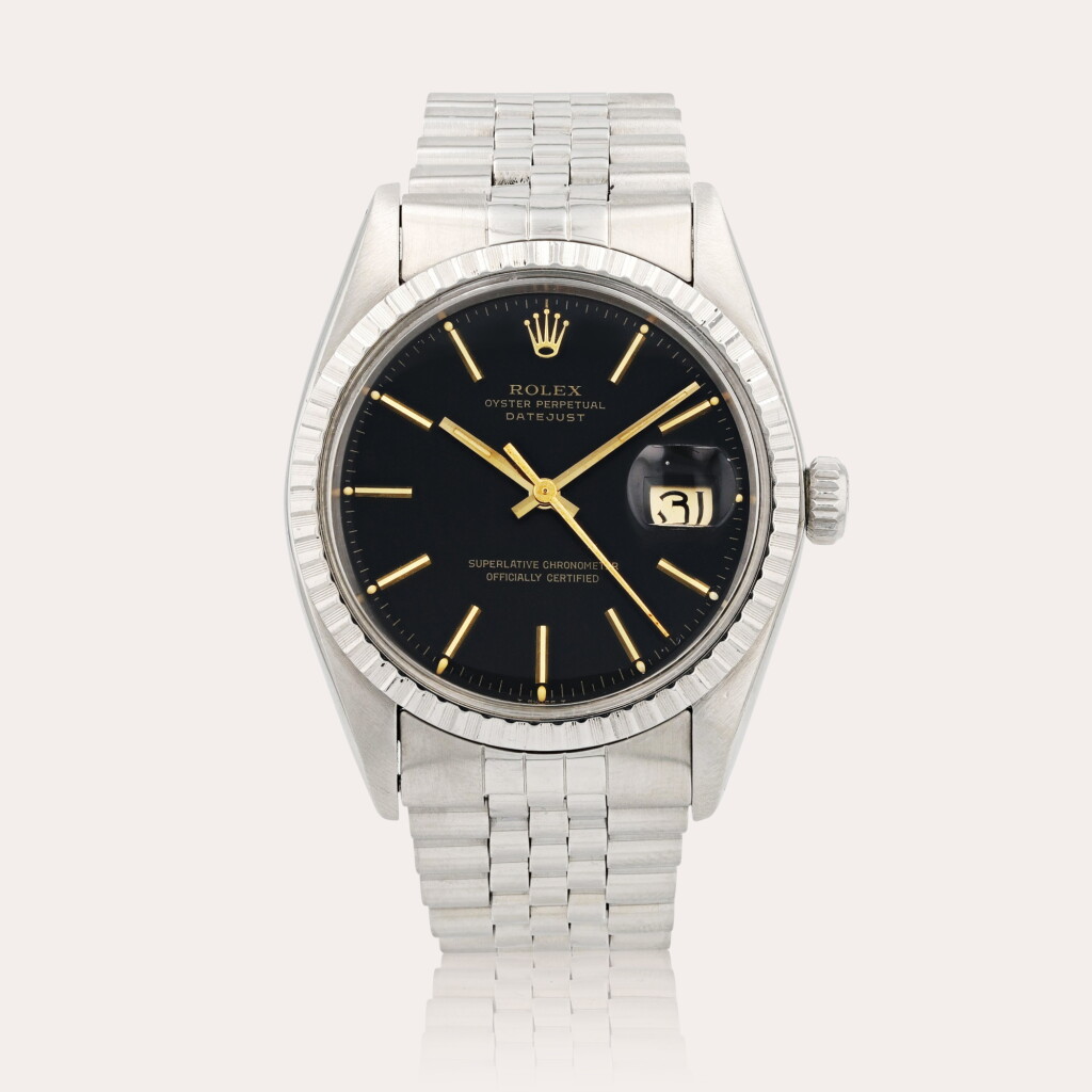 View full screen - View 1 of Lot 424. Datejust, reference 16030 Montre bracelet en acier avec date | Stainless steel wristwatch with date and bracelet Vers 1979 | Circa 1979.