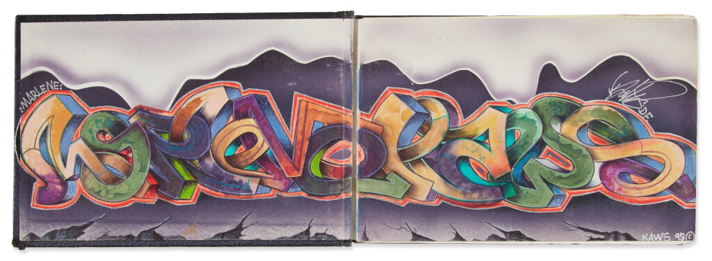 View full screen - View 1 of Lot 401. SKETCHBOOK.