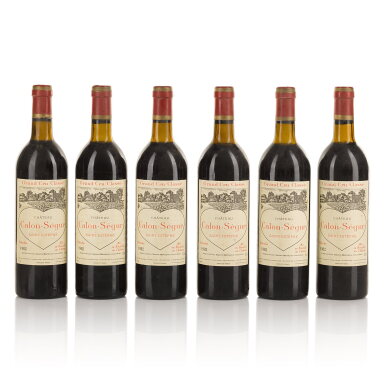 View full screen - View 1 of Lot 6. Château Calon Ségur 1982 (11 BT).