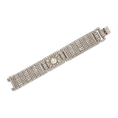 View full screen - View 1 of Lot 110. Diamond Bracelet.