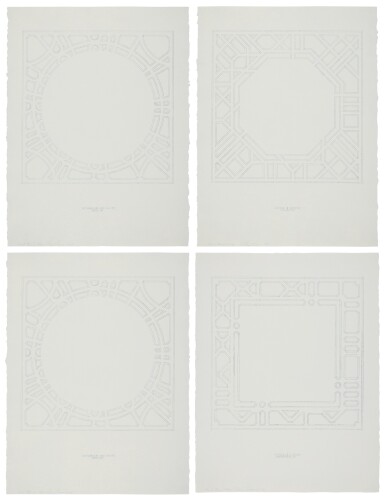 View full screen - View 1 of Lot 296. The Four Stencils: Four Prints.