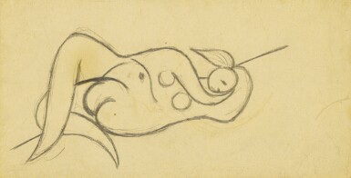 View full screen - View 1 of Lot 102. Nu couché.