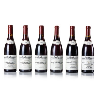 View full screen - View 1 of Lot 447. Vosne Romanée, Clos des Réas 1996 Michel Gros (6 BT).