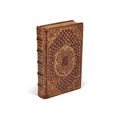 View full screen - View 1 of Lot 165. Horae, use of Rome, Antwerp, Plantin, 1570, contemporary Flemish calf gilt.