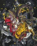 Kazuo Shiraga 白髮一雄 | Hokei 寶雞