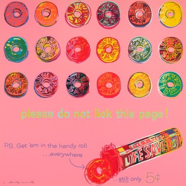 View full screen - View 1 of Lot 89. Lifesavers, from Ads .