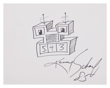 View full screen - View 1 of Lot 1114. KENNY SCHARF | UNTITLED.