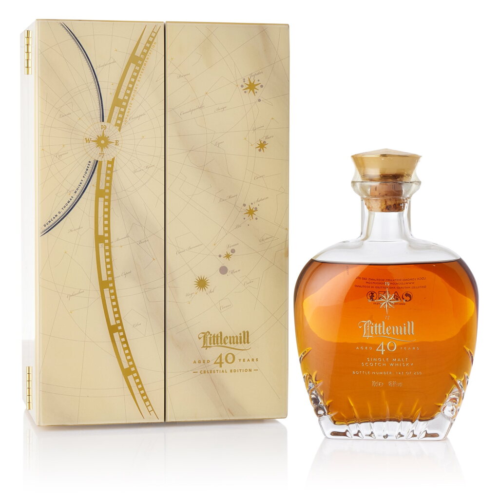 View full screen - View 1 of Lot 2241. Littlemill 40 Year Old Celestial Edition 46.8 abv NV (1 BT70).