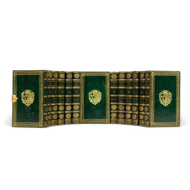 View full screen - View 1 of Lot 470. Œuvres. Exemplaire de la duchesse de Berry puis du libraire J. Cogswell et de Laura Astor Delano..