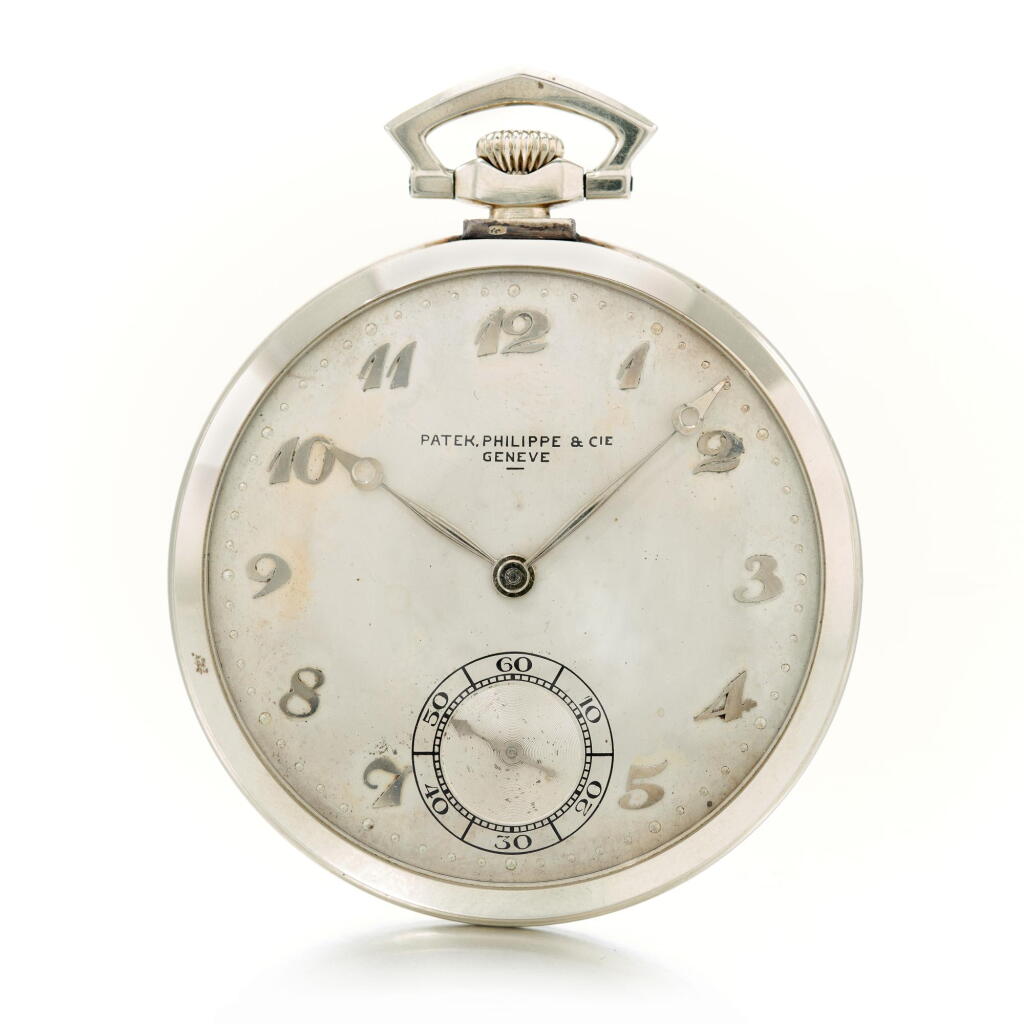 View full screen - View 1 of Lot 50. White gold watch 1929 (Orologio in oro bianco 1929).