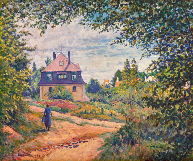 View full screen - View 1 of Lot 463. GUSTAVE CARIOT | FEMME ET MAISON.
