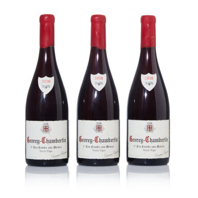 View full screen - View 1 of Lot 241. Gevrey Chambertin, Combe aux Moines Vieilles Vignes 2016 Domaine Fourrier (3 BT).