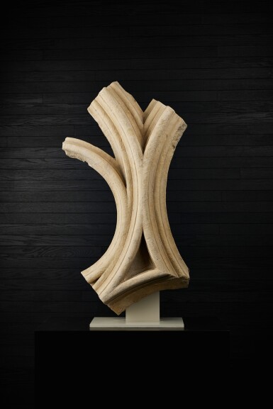 View full screen - View 1 of Lot 4. Tracery Section from the Nave of York Minster England, York, York Minster | 約克大教堂中殿窗櫺部分 英格蘭,約克,約克大教堂.