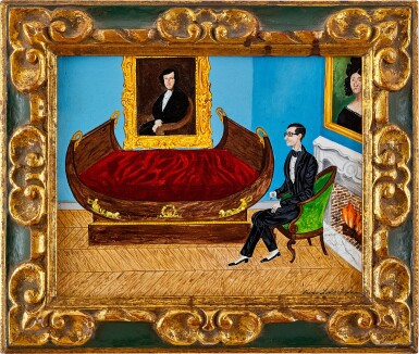 View full screen - View 1 of Lot 1128. Pierre de Pontalba Surrounded by His Ancestors at le Château de Mont l'Évêque | 在 Château de Mont l’Évêque 被祖先圍繞的博偉.