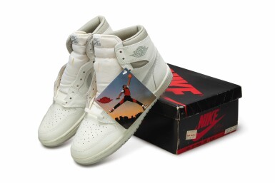 View full screen - View 1 of Lot 6. Nike Air Jordan 1 High OG (1985) ‘Natural Grey’ | Size 8.5.