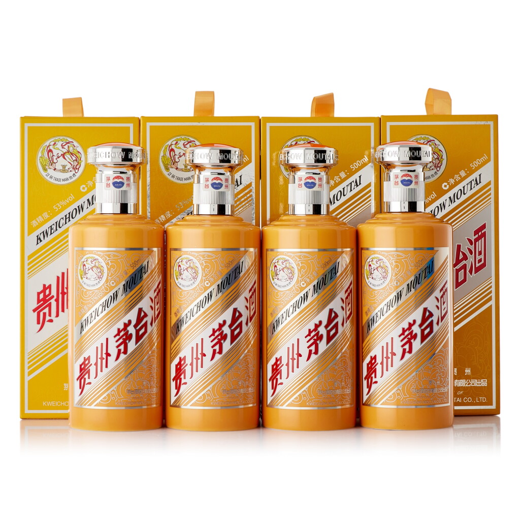 View full screen - View 1 of Lot 9554. 2022年產 "飛天牌"貴州茅台酒 - 匠序 Kweichow Flying Fairy Moutai "Jiang Xu" 2022 (4 BT50).