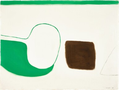 View full screen - View 1 of Lot 179. Theme Green Linear I.