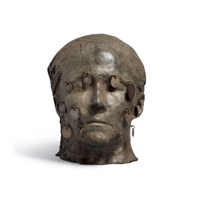 View full screen - View 1 of Lot 161. Head with Coins.