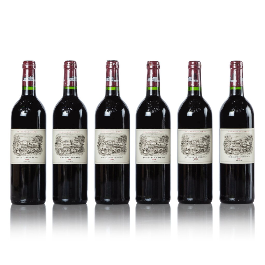 View full screen - View 1 of Lot 219. Château Lafite 2004 (12 BT).