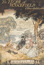 Arthur Rackham | Original illustration for The Vicar of Wakefield (A favourite song of Dryden's)