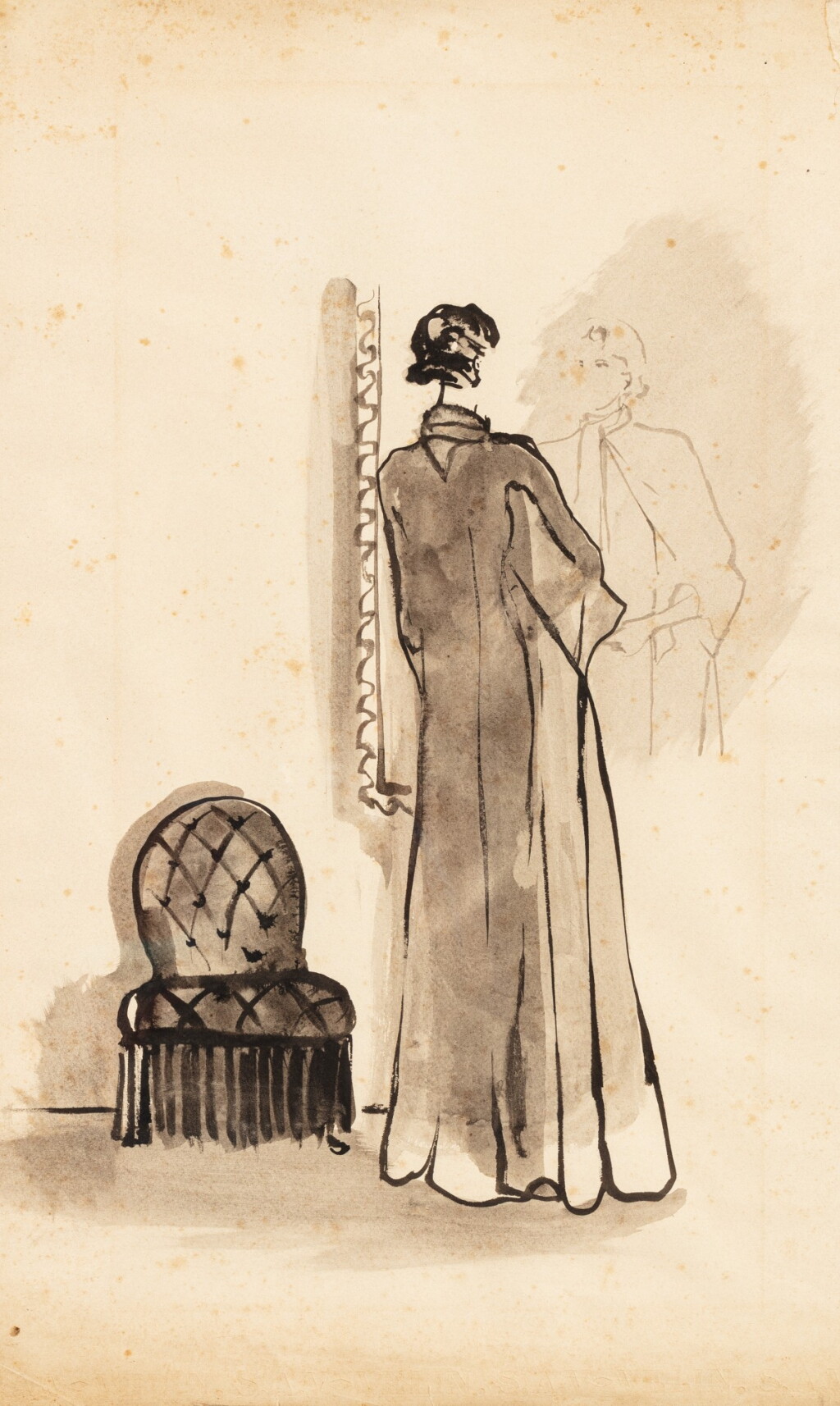 View full screen - View 1 of Lot 6. Femme au miroir .