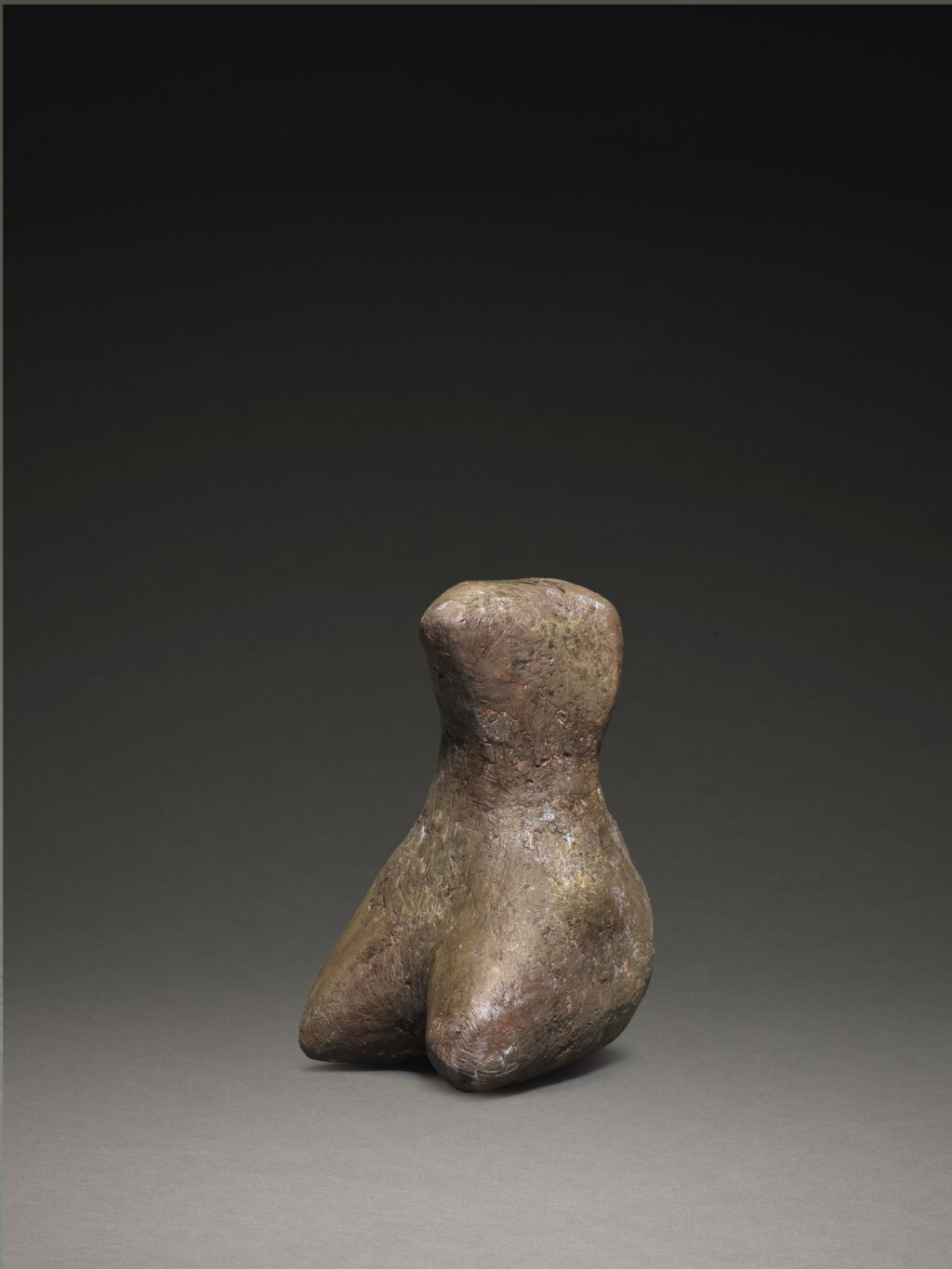 View full screen - View 1 of Lot 202. A SEATED TERRACOTTA FIGURE, STARČEVO-KÖRÖS-CRIŞ-COMPLEX, EARLY NEOLITHIC, 6200-5600 B.C..