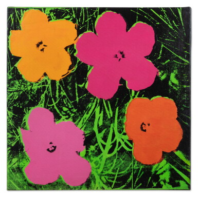 View full screen - View 1 of Lot 26. Warhol Flowers.