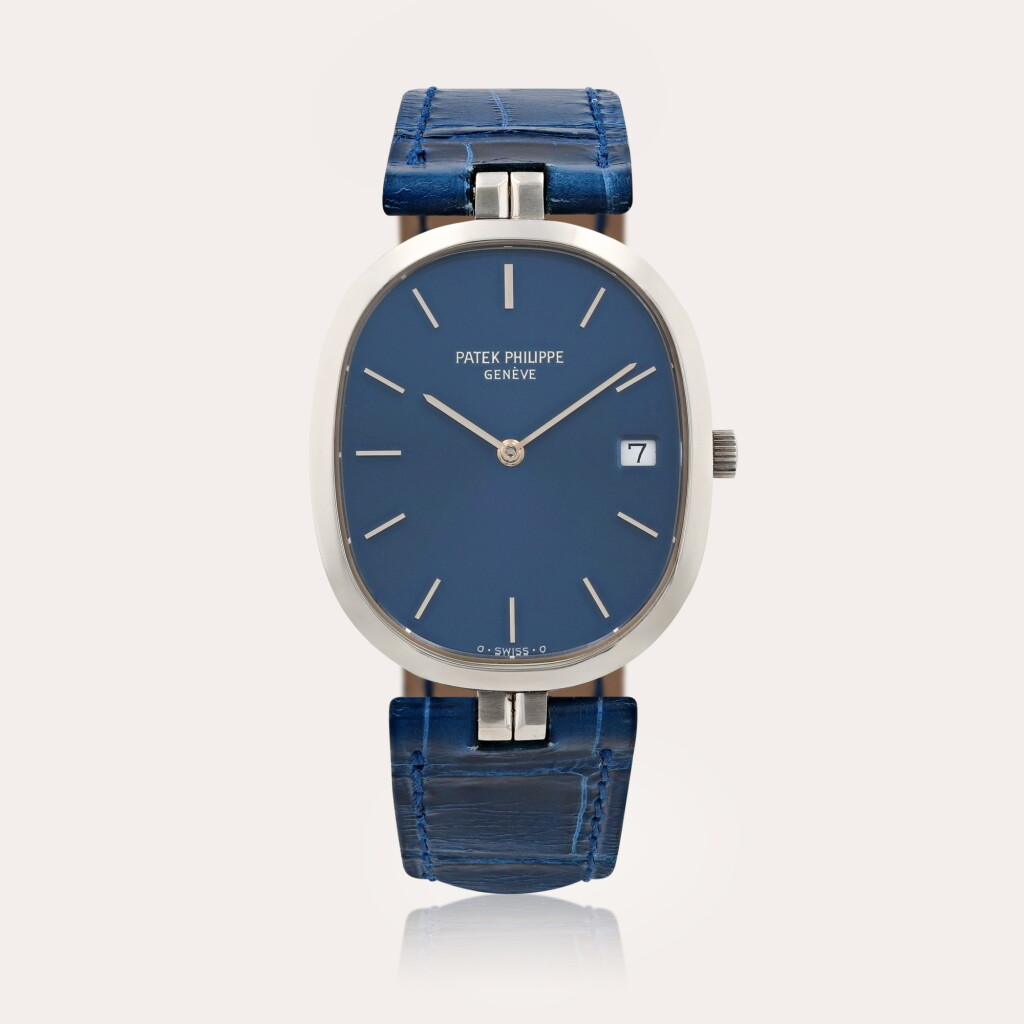 View full screen - View 1 of Lot 391. Ellipse, reference 3930A Montre bracelet en acier avec date | Stainless steel wristwatch with date Vers 1987 | Circa 1987.