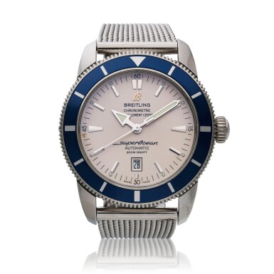 View full screen - View 1 of Lot 86. Reference A17320 Superocean Heritage, A stainless steel automatic wristwatch with date and bracelet, Circa 2009.