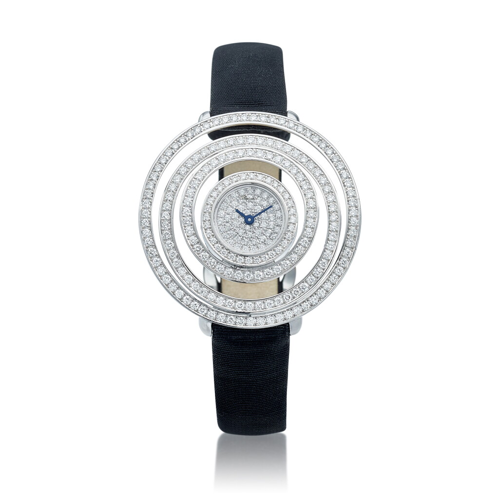 View full screen - View 1 of Lot 1910. Reference 13/7097/20 737/1 A white gold and diamond-set wristwatch, Circa 2005.