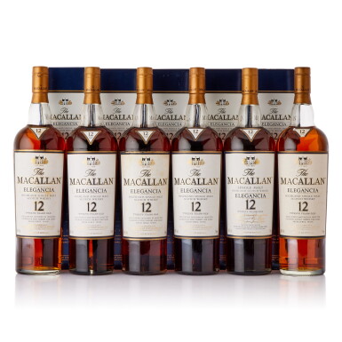 View full screen - View 1 of Lot 322. The Macallan Elegancia 12 Year Old 40.0 abv NV (6 LITR).