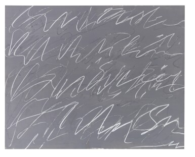View full screen - View 1 of Lot 122. CY TWOMBLY | UNTITLED.